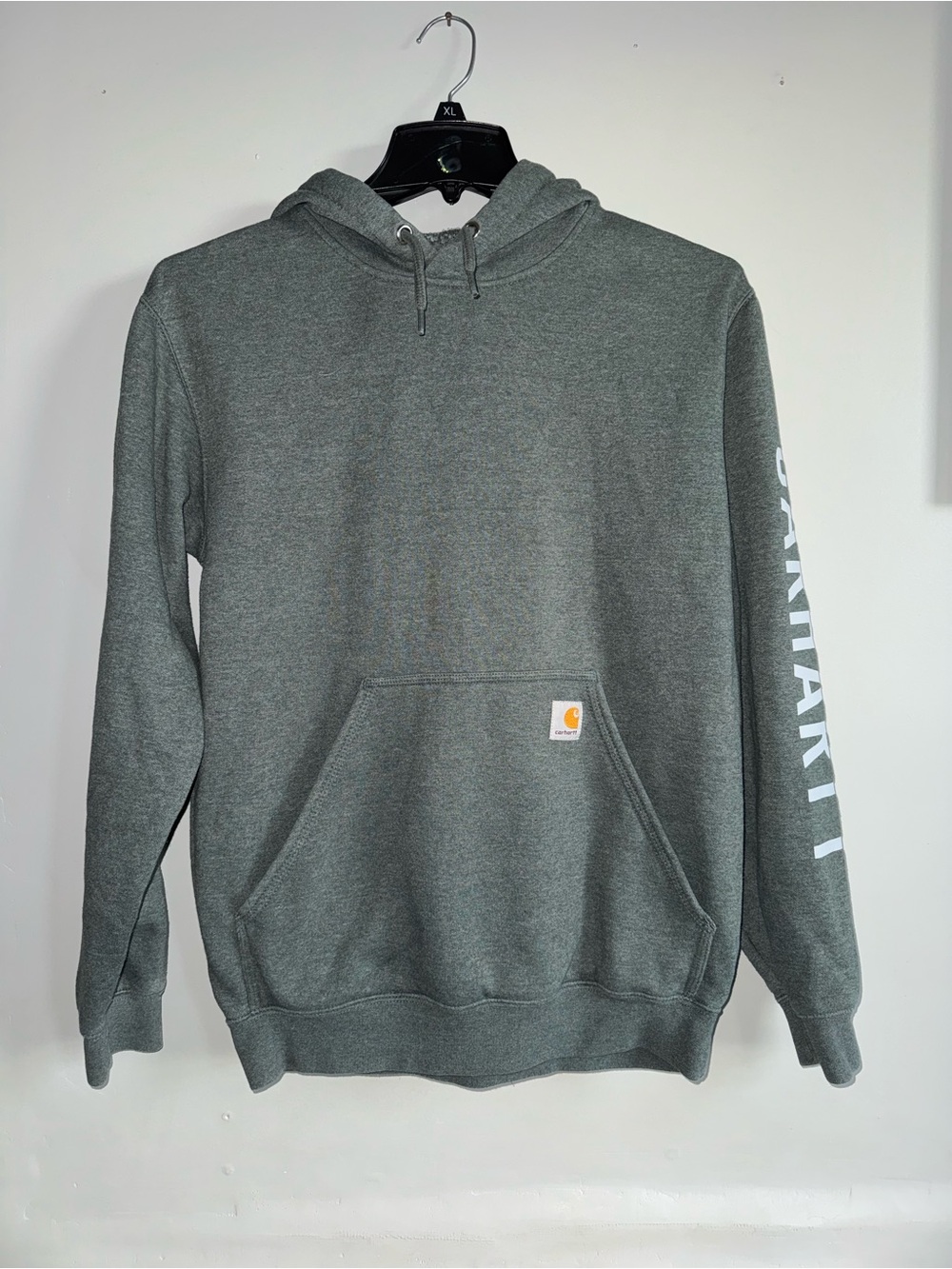 Carhartt Men's Gray/green  Hoodie